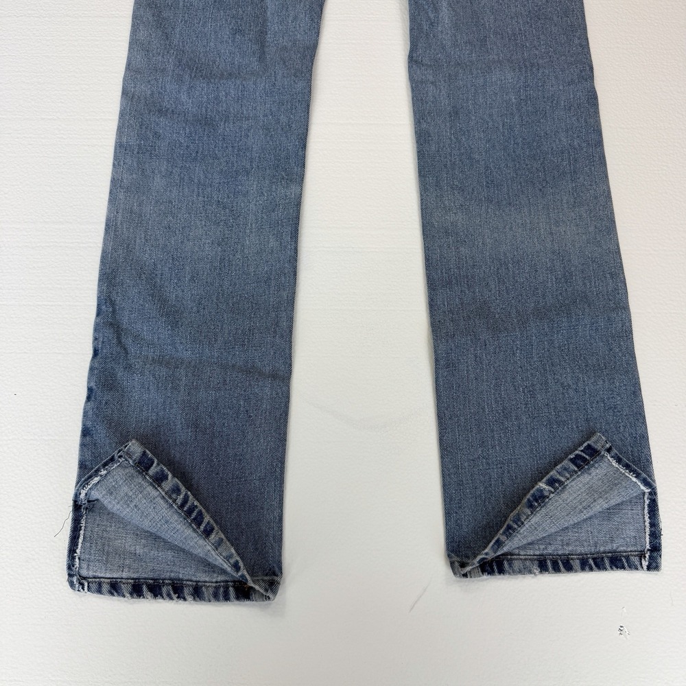 Vintage 90s London Jean Straight Leg Cotton Blue Denim Jeans Size 4 Normcore Y2K - Picture 9 of 12